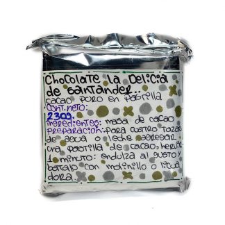Pastillas de Cacao Puro - Las delicias de Santander